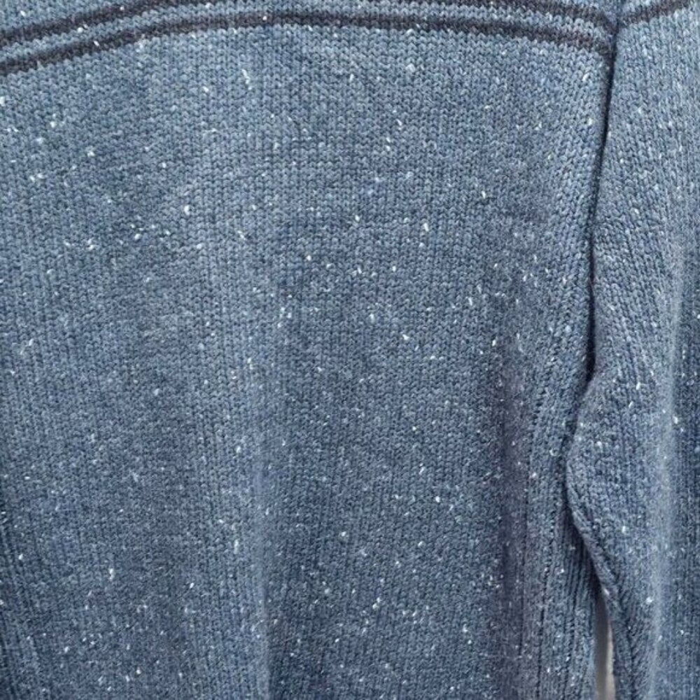 NG Men's XL Blue Knit Sweater - Vintage Style Made In Hong Kong - Picture 15 of 15